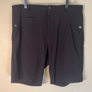 Jamie Sadock Black Golf Shorts Mens Size 36 Athletic Style M21303
